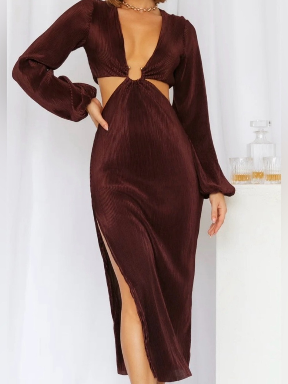 Runaway the label midi  dress